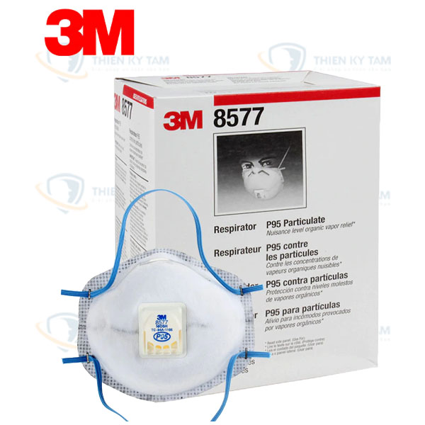 Khẩu trang phòng ngừa virus 3M 8577 P95